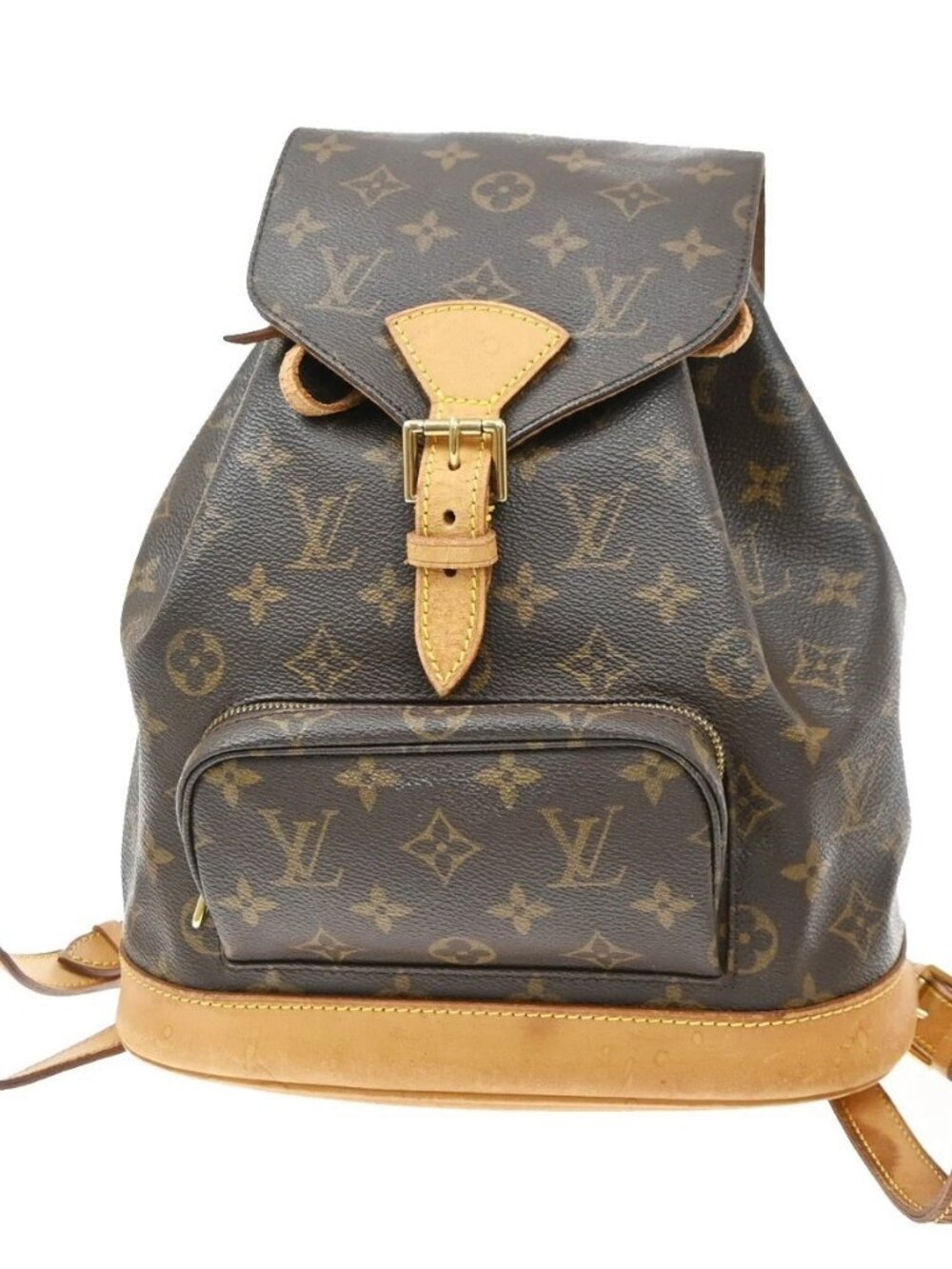 LOUIS VUITTON Montsouris MM Backpack Bag Monogram M51136 France 72KD506